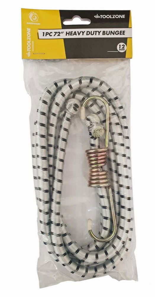 BUNGEE 1PC 72 12mm WITH HOOKS - TOOLZONE KDPTD004 thumbnail 2