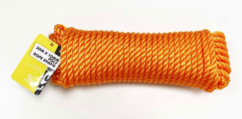 POLY ROPE SHANK 10mm x 20m - TOOLZONE KDPTD015 thumbnail 2