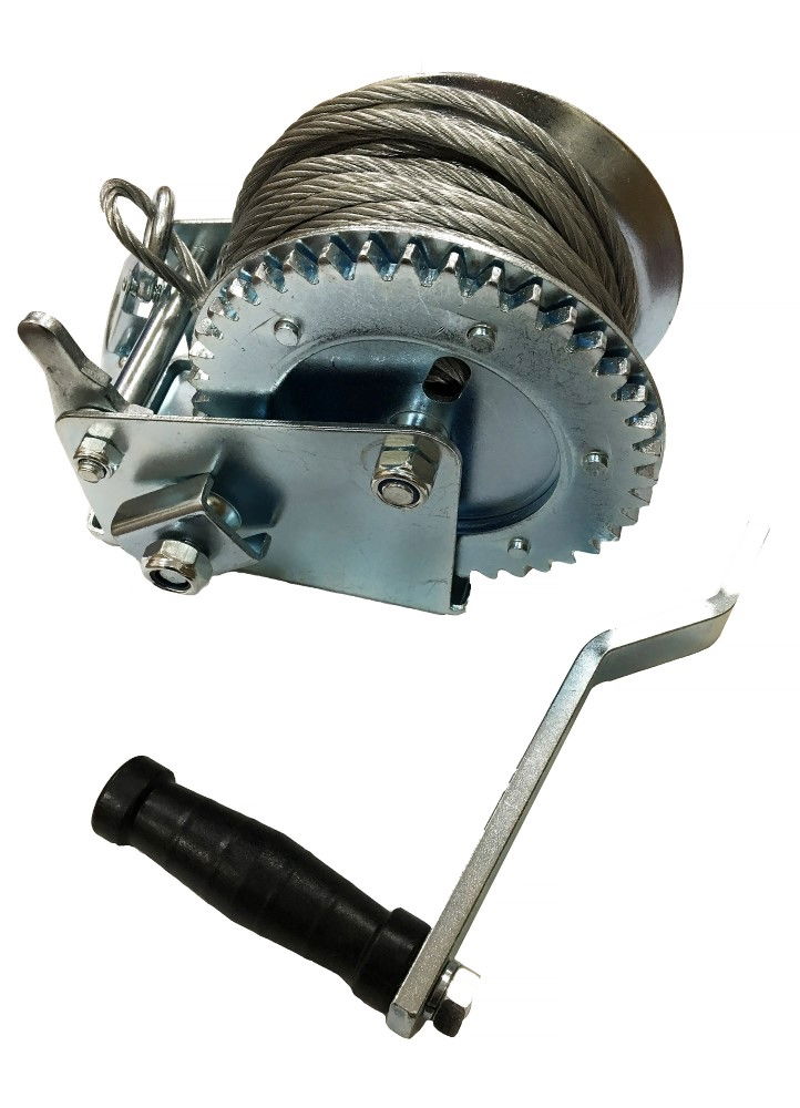 BOAT WINCH 1200lb 20m ROPE 5mm DIAMETER - TOOLZONE KDPTD023 thumbnail 8
