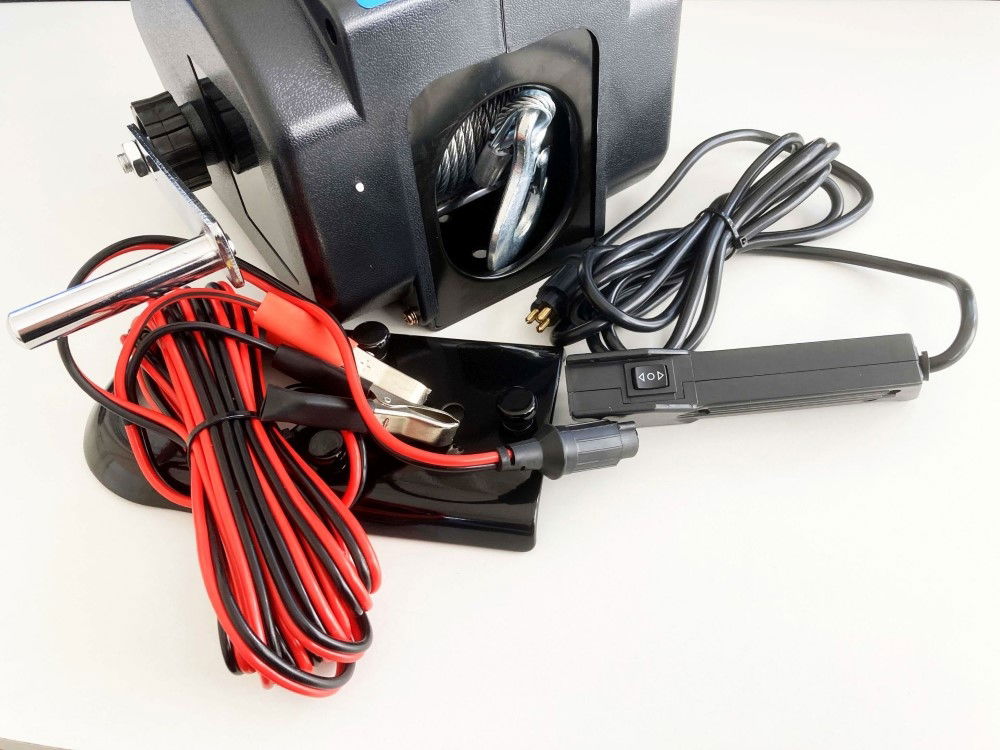 ELECTRIC BOAT WINCH 12v 6000lb ROLLING 2000lb STRAIGHT PULL - TOOLZONE KDPTD024 thumbnail 10
