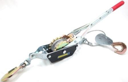 CABLE PULLER 2 TON 4000lb 4.5mm CABLE 3m LENGTH - TOOLZONE KDPTD025 thumbnail 3