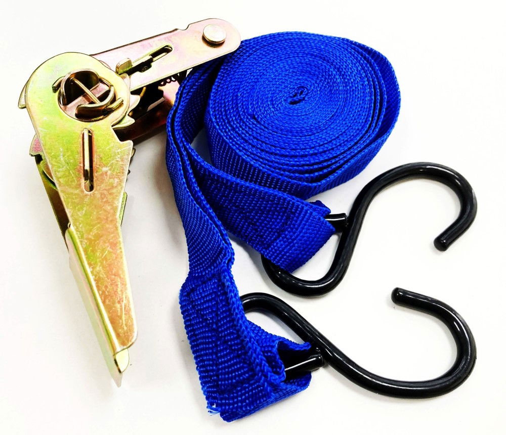 RATCHET TIE DOWN 25mm x 4.5m 100kg BREAKING STRENGTH - TOOLZONE KDPTD031 thumbnail 5