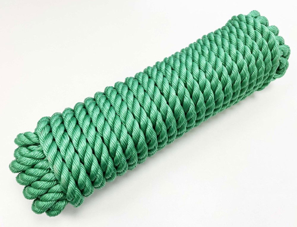 POLY ROPE HI VIS 50ft x 3/4 500kg WORKING 3000kg BREAKING - TOOLZONE KDPTD059 thumbnail 3