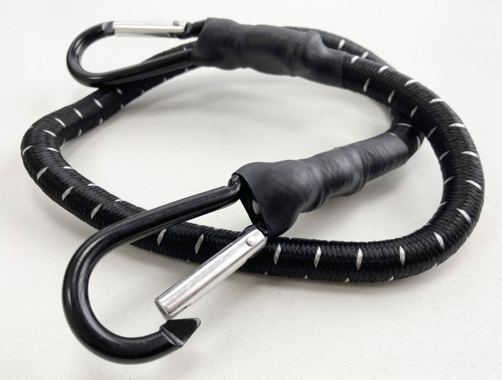 HEAVY DUTY BUNGEE 24 12mm WITH CARABINER CLIPS - TOOLZONE KDPTD066 thumbnail 6