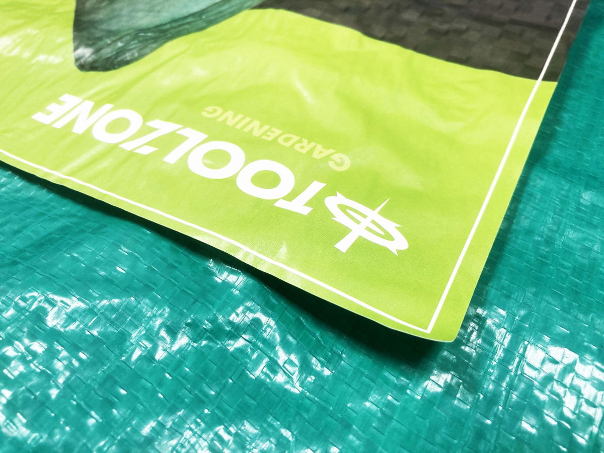 TARPAULIN 2.7m x 3.5m POLYETHYLENE WITH EYELETS - TOOLZONE KDPTL008 thumbnail 2