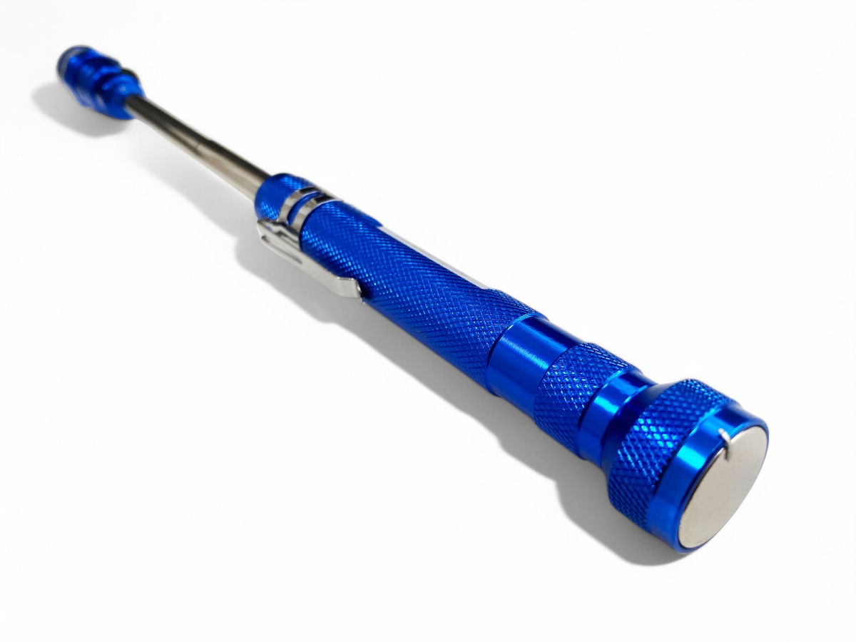 FLEXIBLE MAGNETIC BASE LED LIGHT 3 LED 170-560mm WITH PICK UP TOOL - TOOLZONE KDPTO190 thumbnail 4