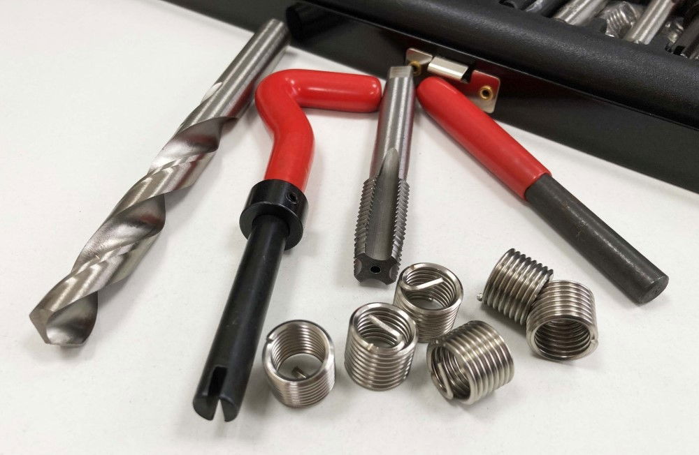 THREAD REPAIR TOOL KIT 131 PIECE M5-M12 WITH TAPS AND INSERTS - TOOLZONE KDPTP097 thumbnail 6