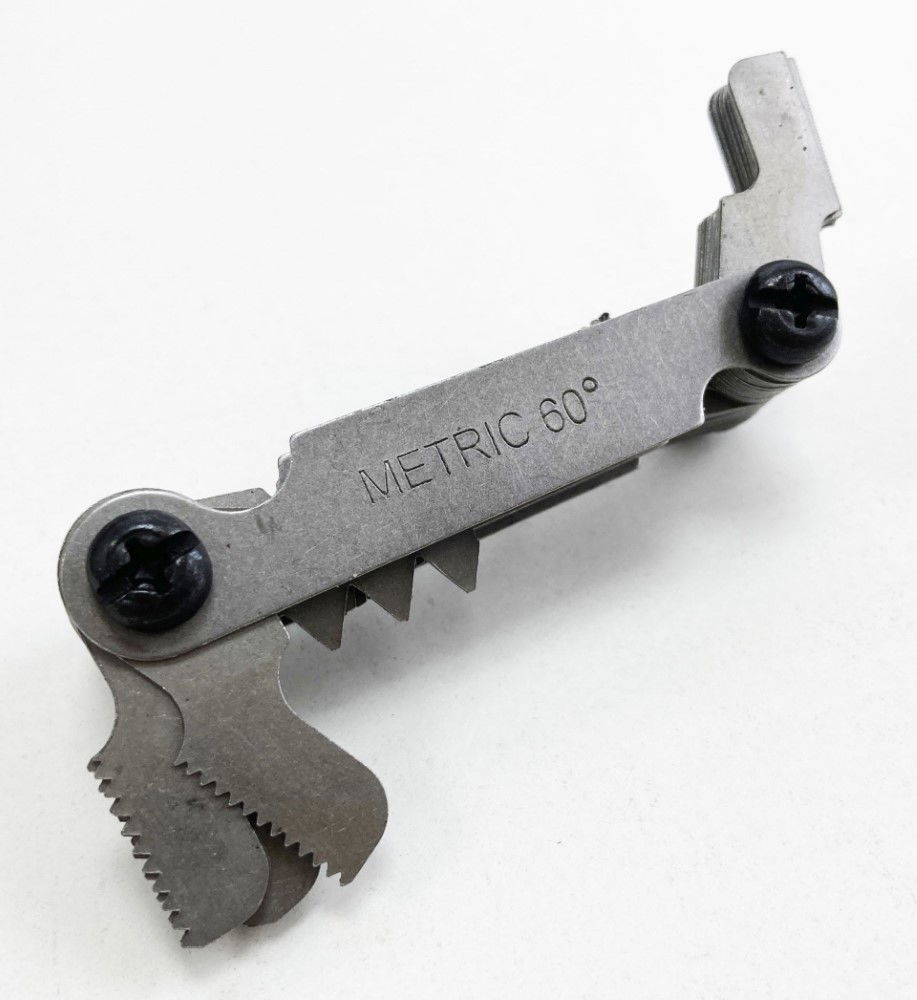SCREW PITCH GAUGE 51 LEAVES WHITWORTH AND METRIC 0.25mm-6mm - TOOLZONE KDPTP121 thumbnail 3