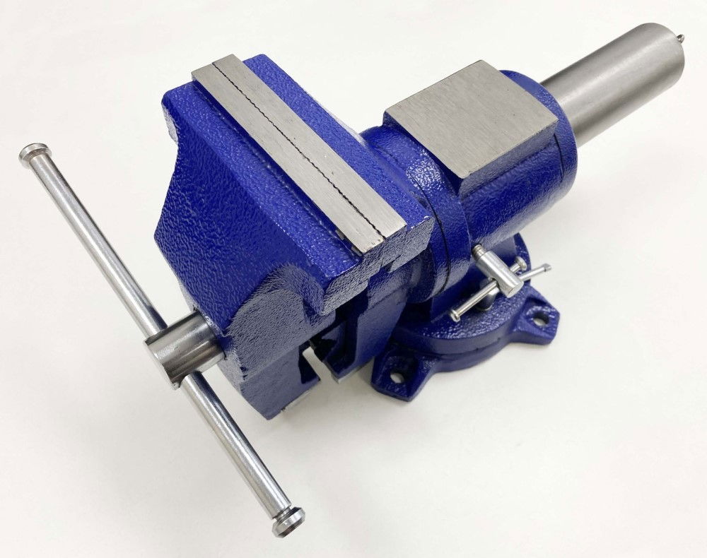 YORK VICE ROTATING BODY PIPE CLAMP 5 125mm JAW 360° SWIVEL BASE - TOOLZONE KDPVC015 thumbnail 4