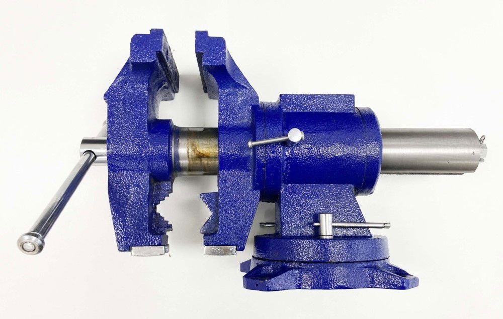 YORK VICE ROTATING BODY PIPE CLAMP 5 125mm JAW 360° SWIVEL BASE - TOOLZONE KDPVC015 thumbnail 7