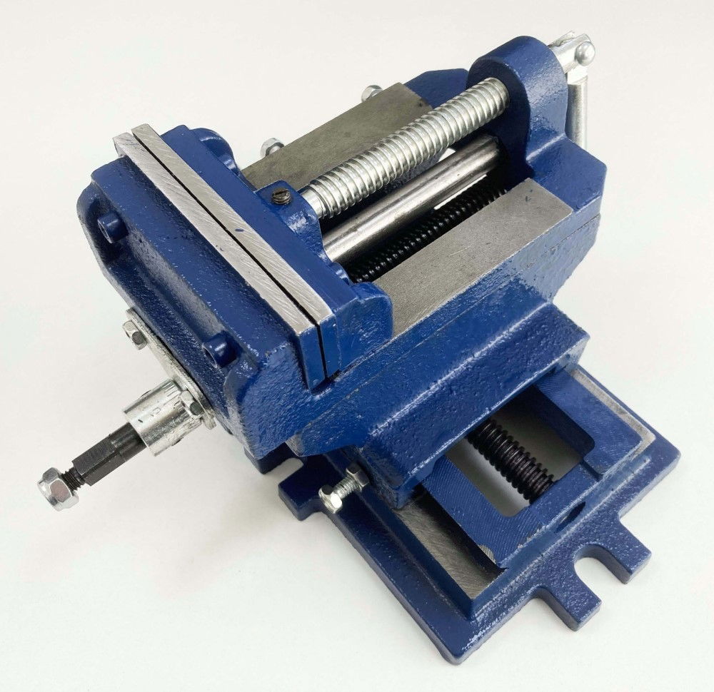 CROSS SLIDE VICE 4 94mm JAW OPENING 104mm JAW WIDTH - TOOLZONE KDPVC016 thumbnail 2