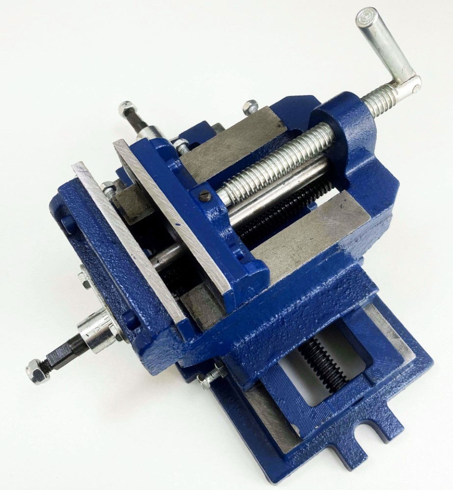 CROSS SLIDE VICE 4 94mm JAW OPENING 104mm JAW WIDTH - TOOLZONE KDPVC016 thumbnail 3