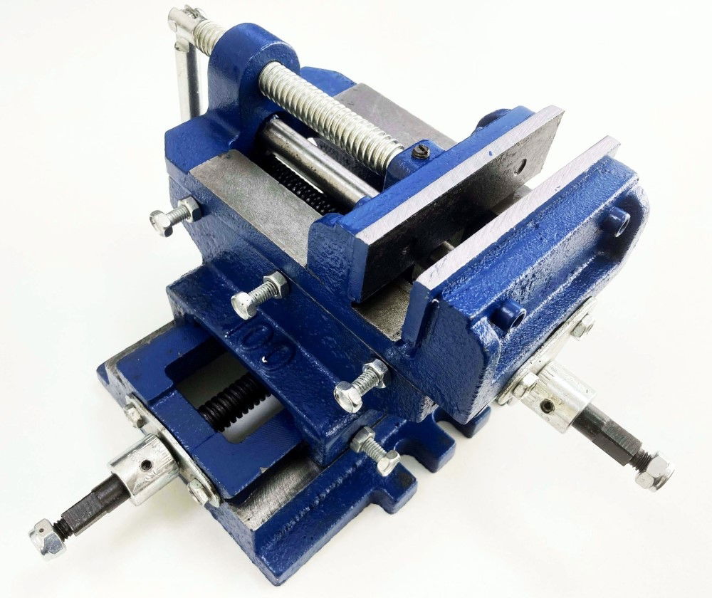 CROSS SLIDE VICE 4 94mm JAW OPENING 104mm JAW WIDTH - TOOLZONE KDPVC016 thumbnail 4