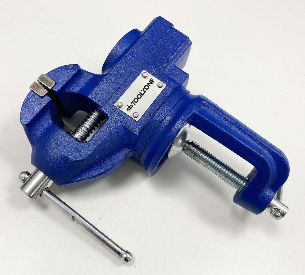SWIVEL TABLE VICE 2 50mm JAW WIDTH 60mm MAX OPENING - TOOLZONE KDPVC035 thumbnail 3