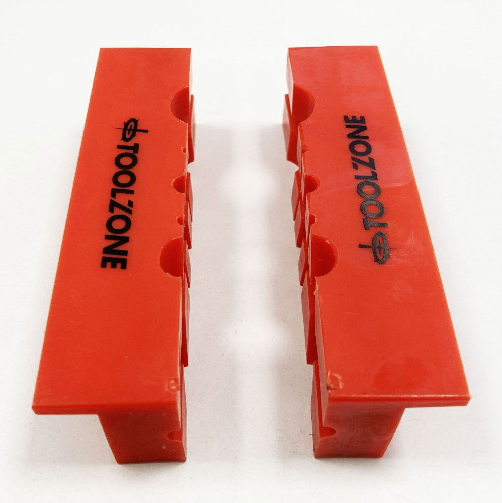 MAGNETIC SOFT VICE JAWS 4 TPU MULTI GROOVE NON-MARKING - TOOLZONE KDPVC047 thumbnail 11
