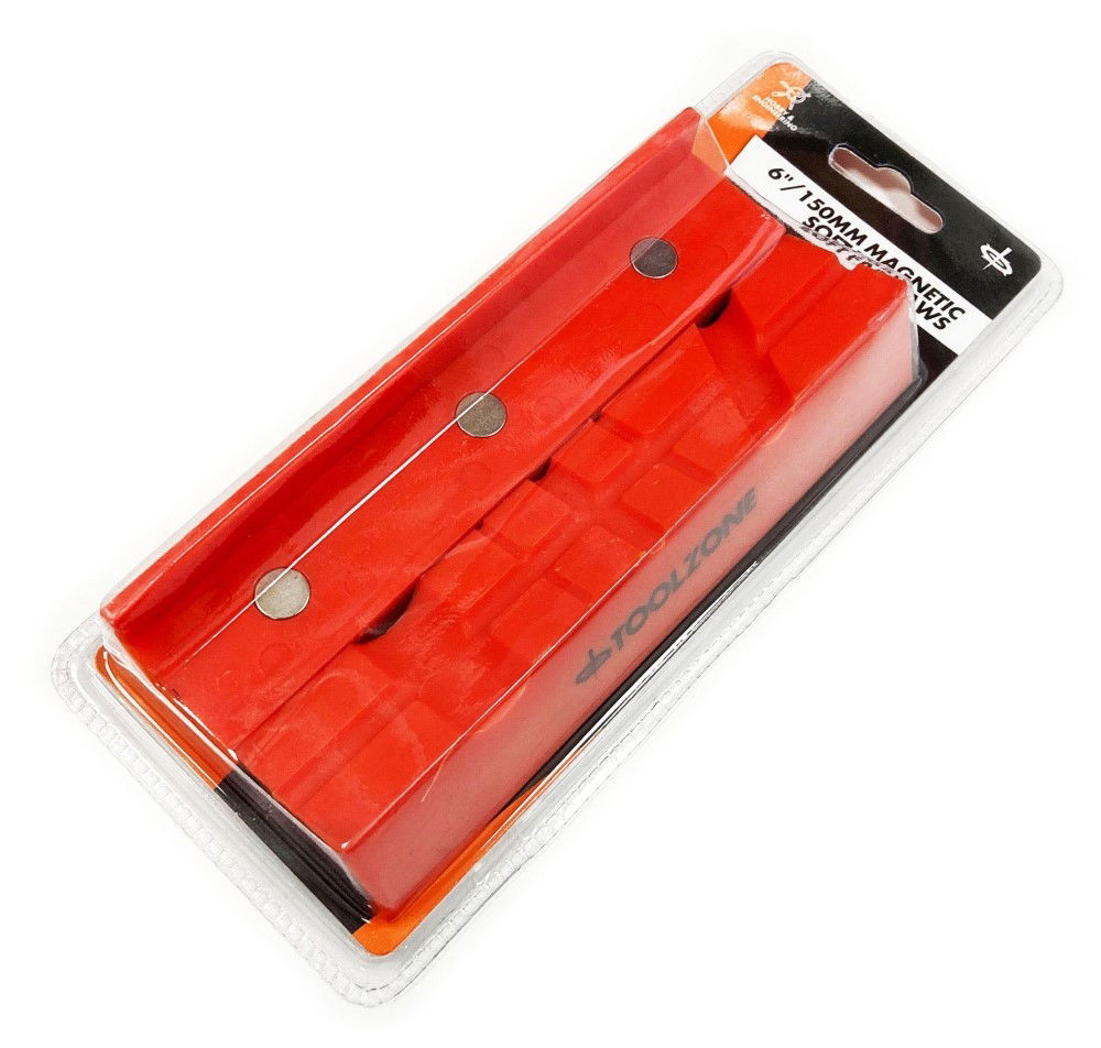 MAGNETIC SOFT VICE JAWS 6 TPU MULTI GROOVE NON-MARKING - TOOLZONE KDPVC048 thumbnail 7
