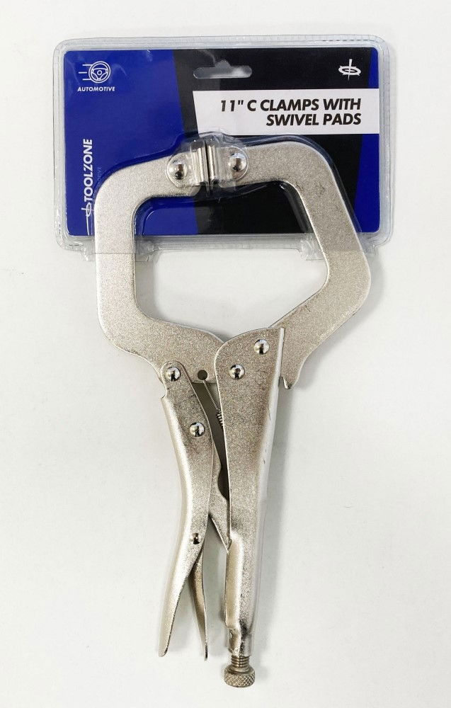 C CLAMP WITH SWIVEL PADS 11 - TOOLZONE KDPWH002 thumbnail 2