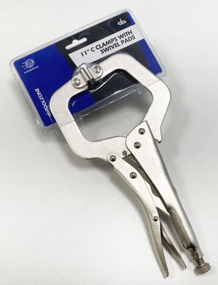 C CLAMP WITH SWIVEL PADS 11 - TOOLZONE KDPWH002 thumbnail 3