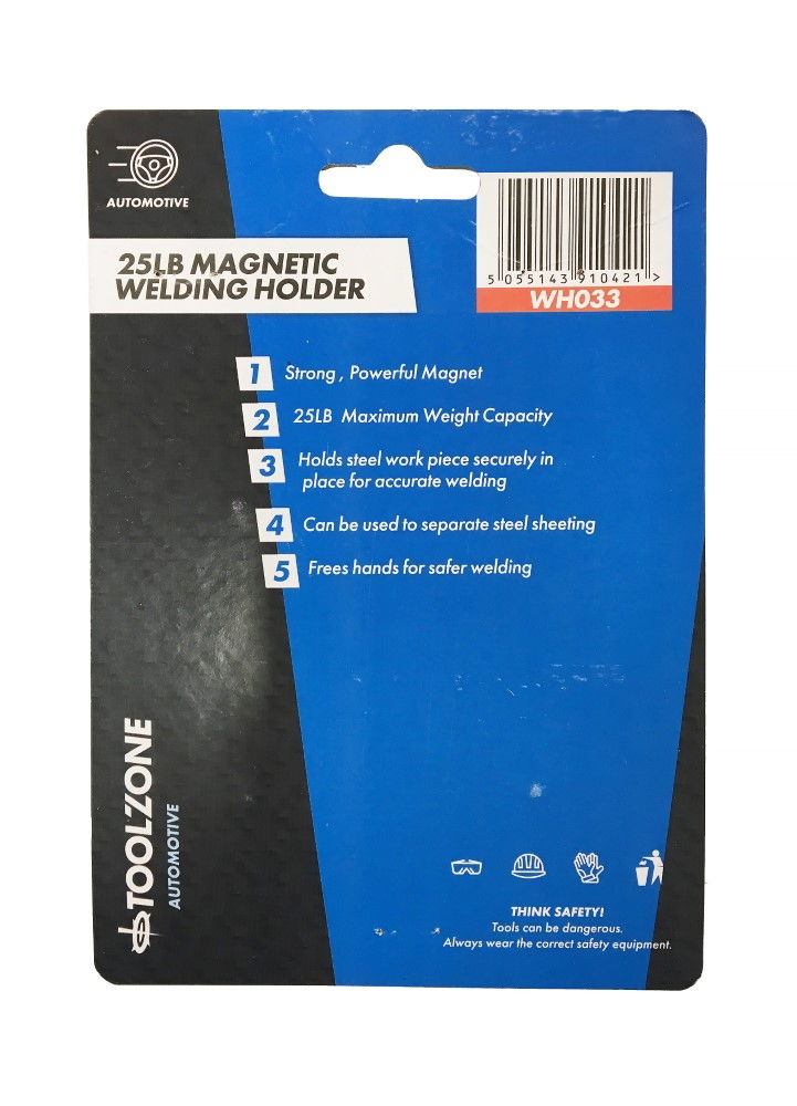 WELDING MAGNET 25lb - TOOLZONE KDPWH033 thumbnail 3