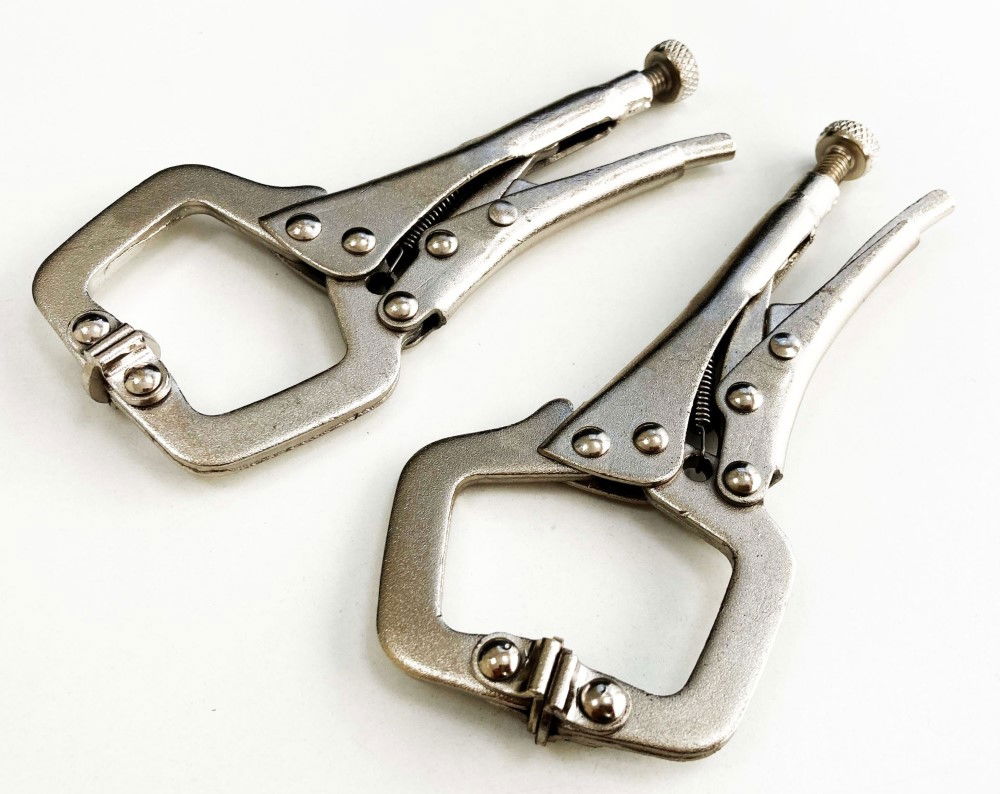 LOCKING C CLAMP SET MINI 2 PIECE 4 - TOOLZONE KDPWH041 thumbnail 6