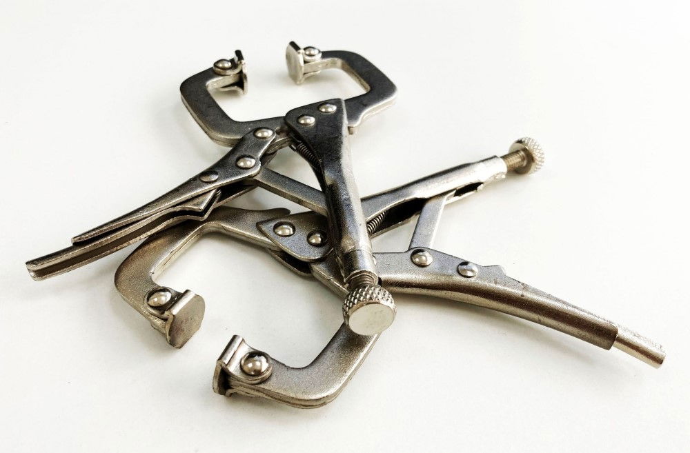 LOCKING C CLAMP SET MINI 2 PIECE 4 - TOOLZONE KDPWH041 thumbnail 7
