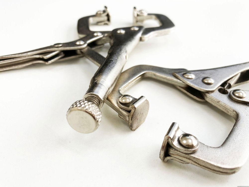 LOCKING C CLAMP SET MINI 2 PIECE 4 - TOOLZONE KDPWH041 thumbnail 8