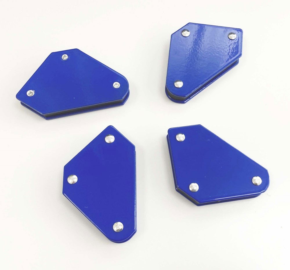MAGNETIC WELD HOLDERS MINI 4 PIECE 10lb 60x50x10mm - TOOLZONE KDPWH043 thumbnail 6