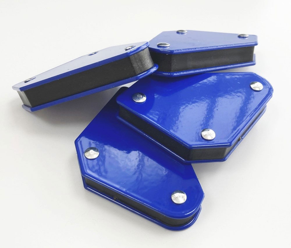 MAGNETIC WELD HOLDERS MINI 4 PIECE 10lb 60x50x10mm - TOOLZONE KDPWH043 thumbnail 7