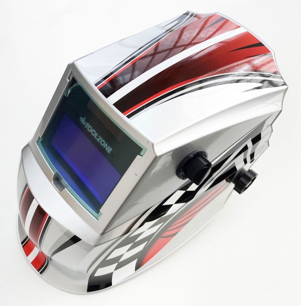 WELDING HELMET VARIABLE CONTROL FILTER SIZE 110x90x9mm - TOOLZONE KDPWH047 thumbnail 2