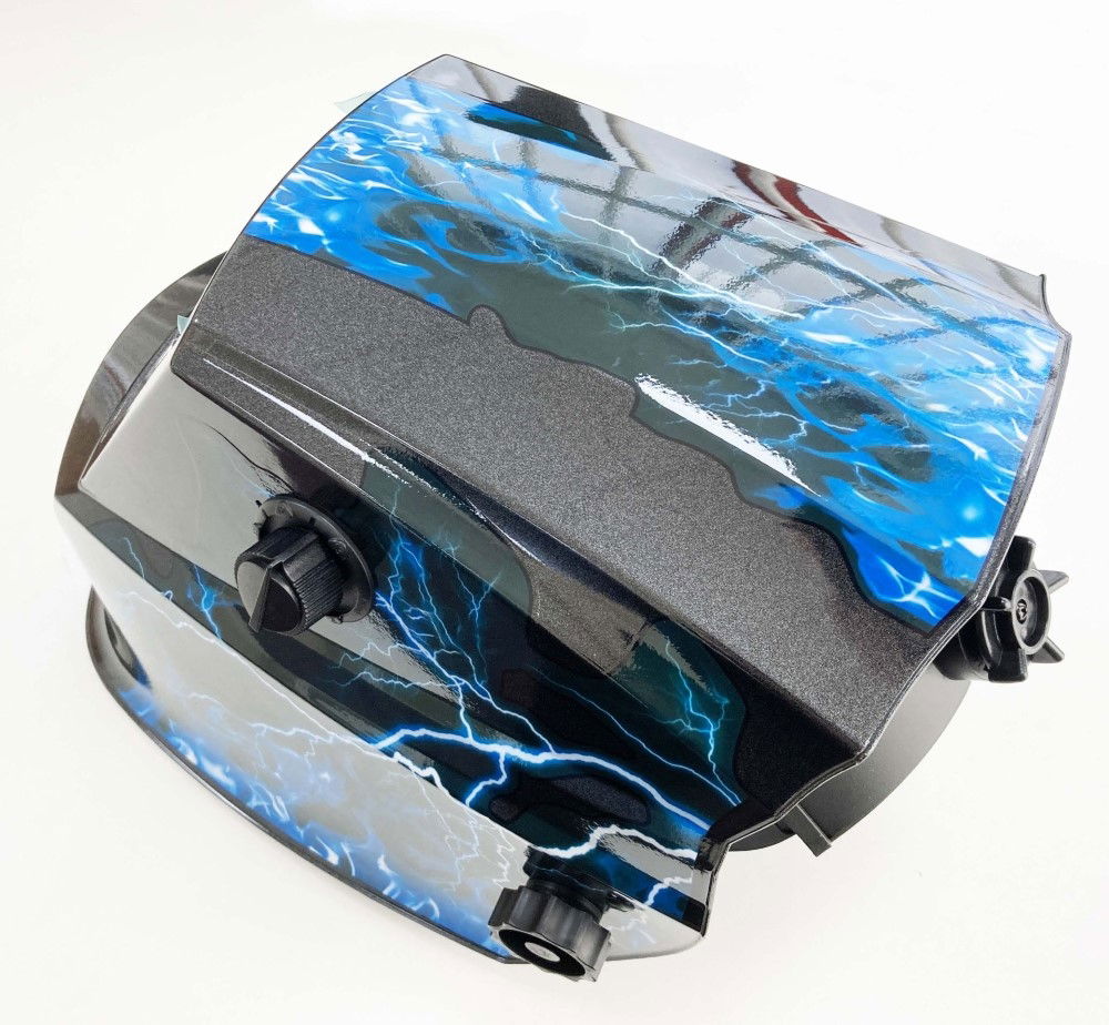 WELDING HELMET VARIABLE CONTROL FILTER SIZE 110x90x9mm - TOOLZONE KDPWH048 thumbnail 3
