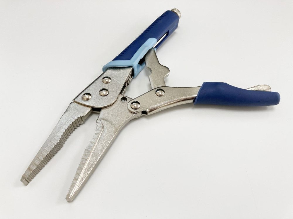 LOCKING WRENCH LONG NOSE 9 SOFTGRIP - TOOLZONE KDPWR177 thumbnail 5