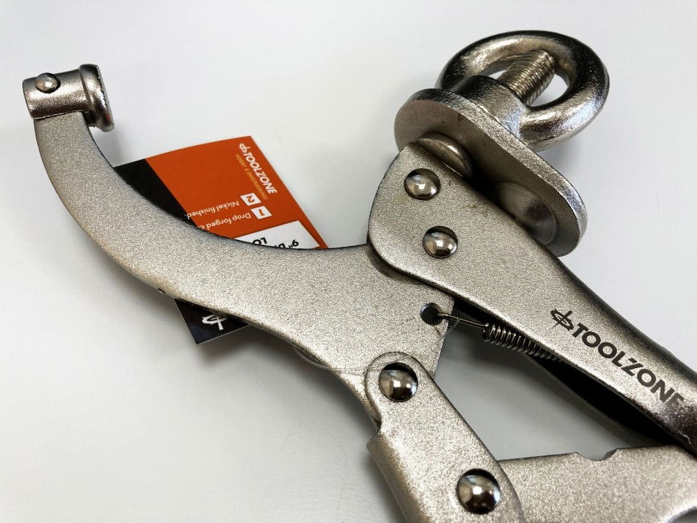 LOCKING PLIERS DRILL PRESS CLAMP 9 - TOOLZONE KDPWR178 thumbnail 4