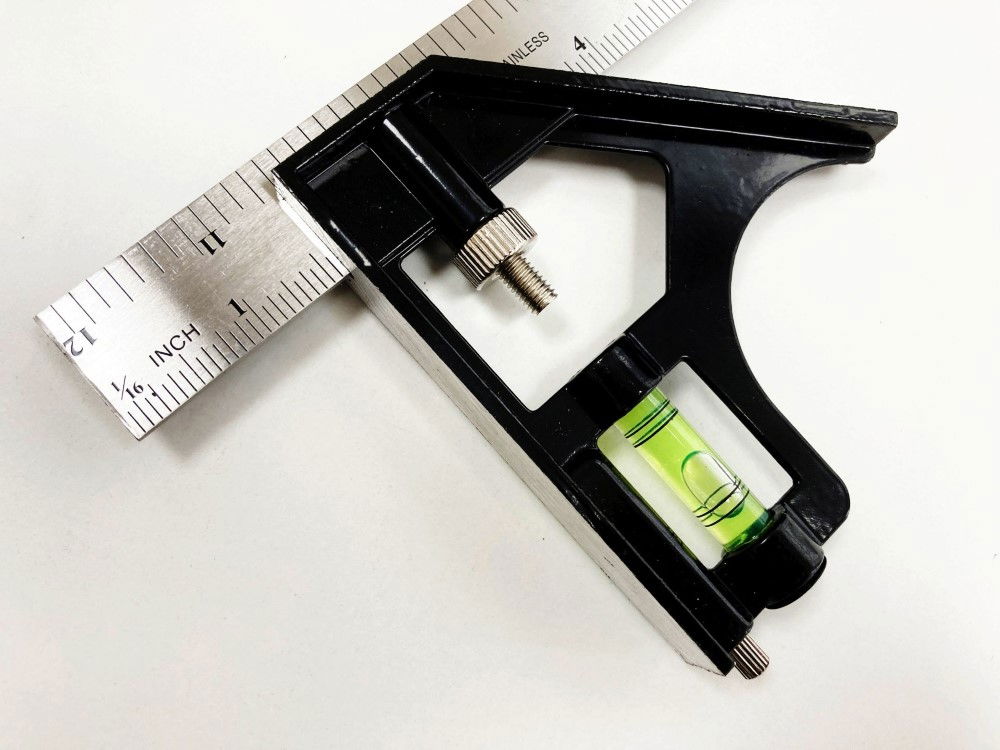 COMBINATION SQUARE 12 METRIC AND IMPERIAL - TOOLZONE KDPWW016 thumbnail 7