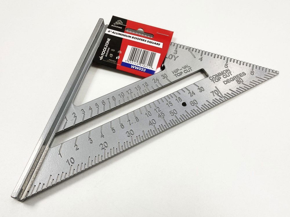 ROOFERS SQUARE ALUMINIUM 6 - TOOLZONE KDPWW023 thumbnail 2