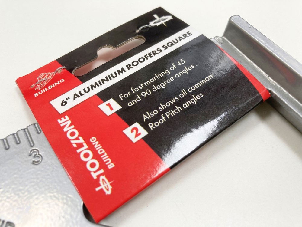 ROOFERS SQUARE ALUMINIUM 6 - TOOLZONE KDPWW023 thumbnail 8