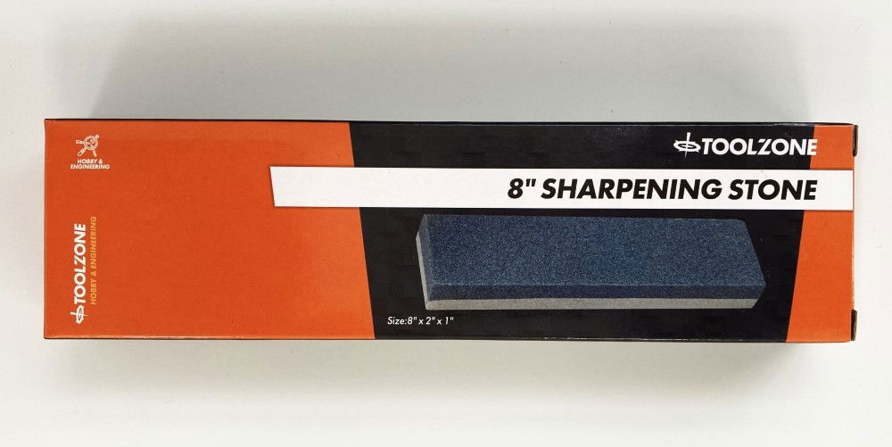 OILSTONE 8 ALUMINIUM OXIDE COMBINATION COARSE AND FINE GRIT - TOOLZONE KDPWW064 thumbnail 2