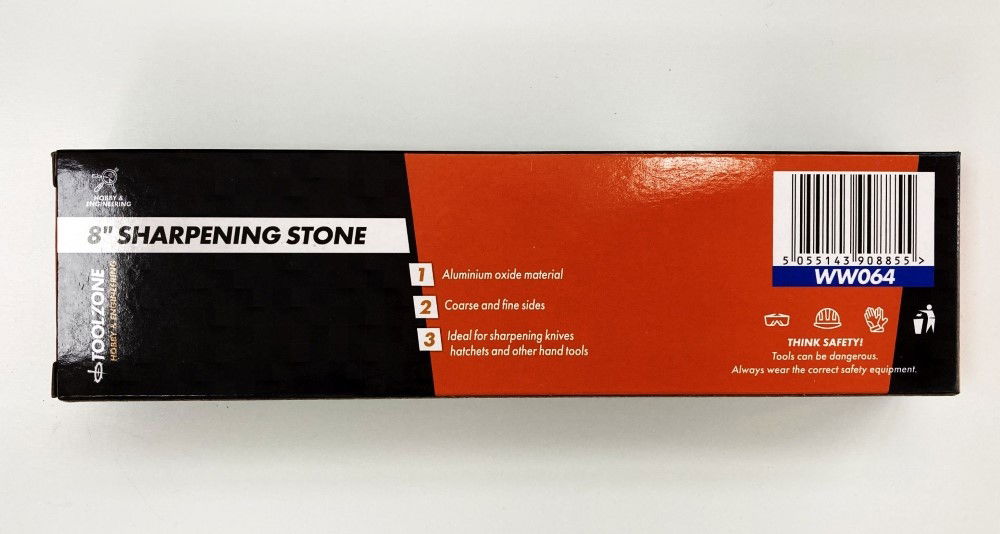 OILSTONE 8 ALUMINIUM OXIDE COMBINATION COARSE AND FINE GRIT - TOOLZONE KDPWW064 thumbnail 3