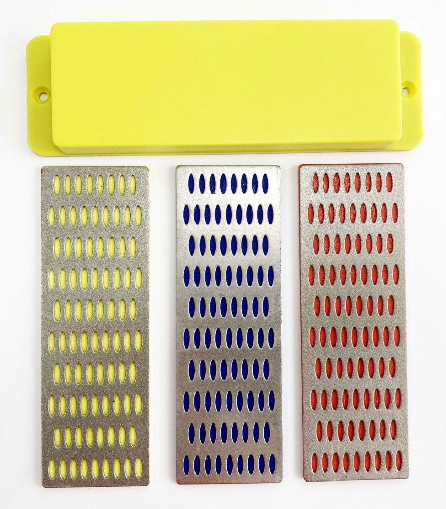 WHETSTONE DIAMOND 3PC 6 x 2 180 280 400 GRIT WITH HOLDER - TOOLZONE KDPWW069 thumbnail 4
