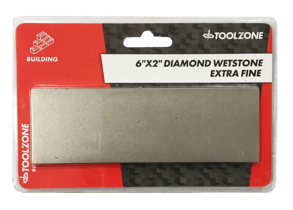 WHETSTONE DIAMOND EXTRA FINE 600 GRIT 50x150mm - TOOLZONE KDPWW072 image 1