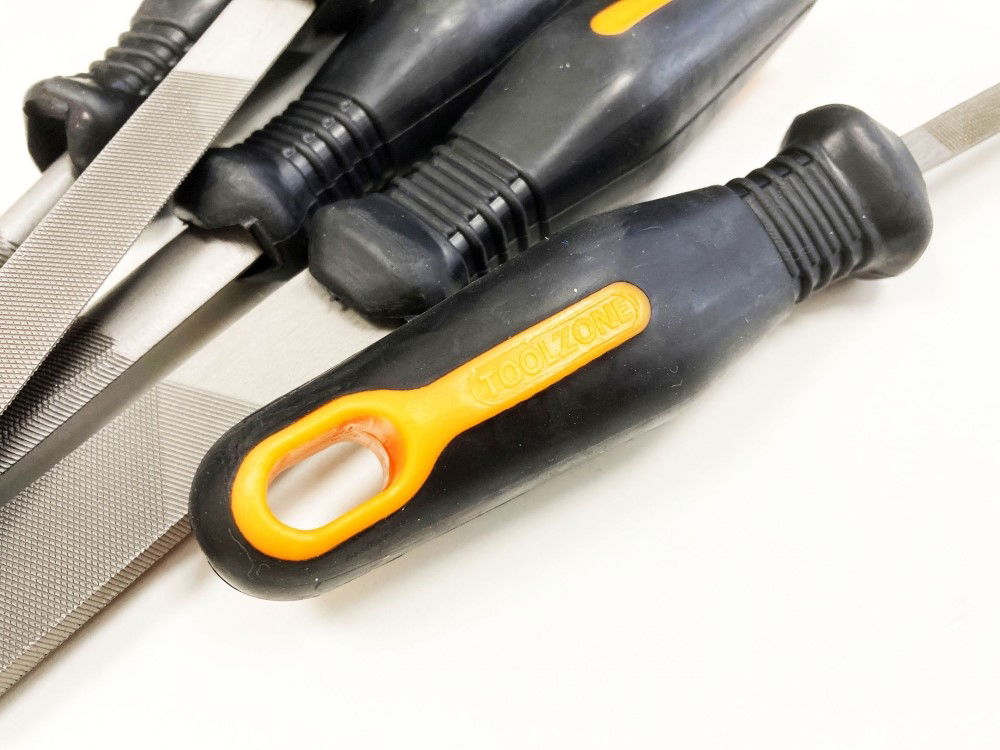 FILE SET 5PC 8 T12 STEEL SOFT GRIP HANDLES - TOOLZONE KDPWW163 thumbnail 9