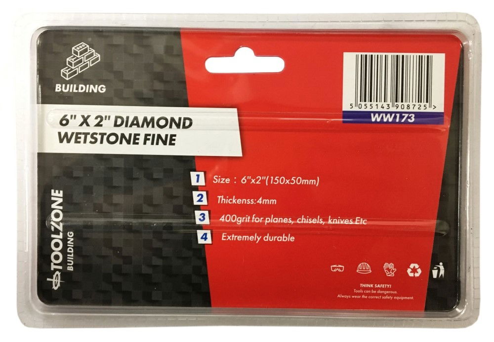 DIAMOND COATED WETSTONE FINE PRO 400 GRIT - TOOLZONE KDPWW173 thumbnail 2