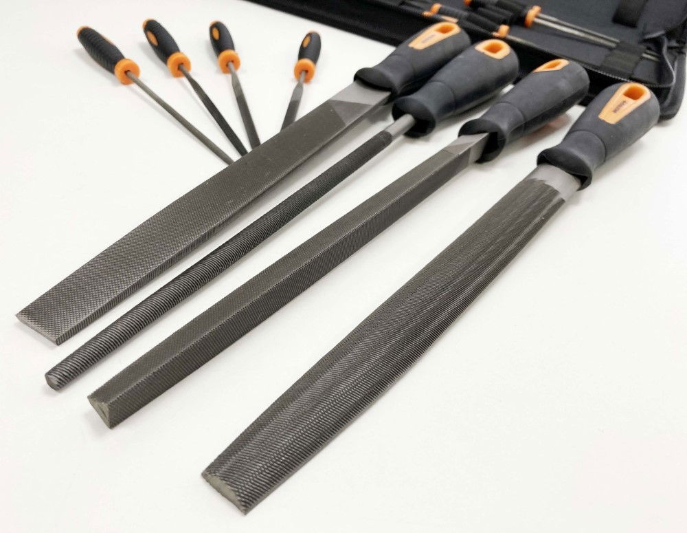 FILE SET 16PC WITH CARRY CASE 200mm AND 100mm BEARING STEEL FILES - TOOLZONE KDPWW216 thumbnail 5