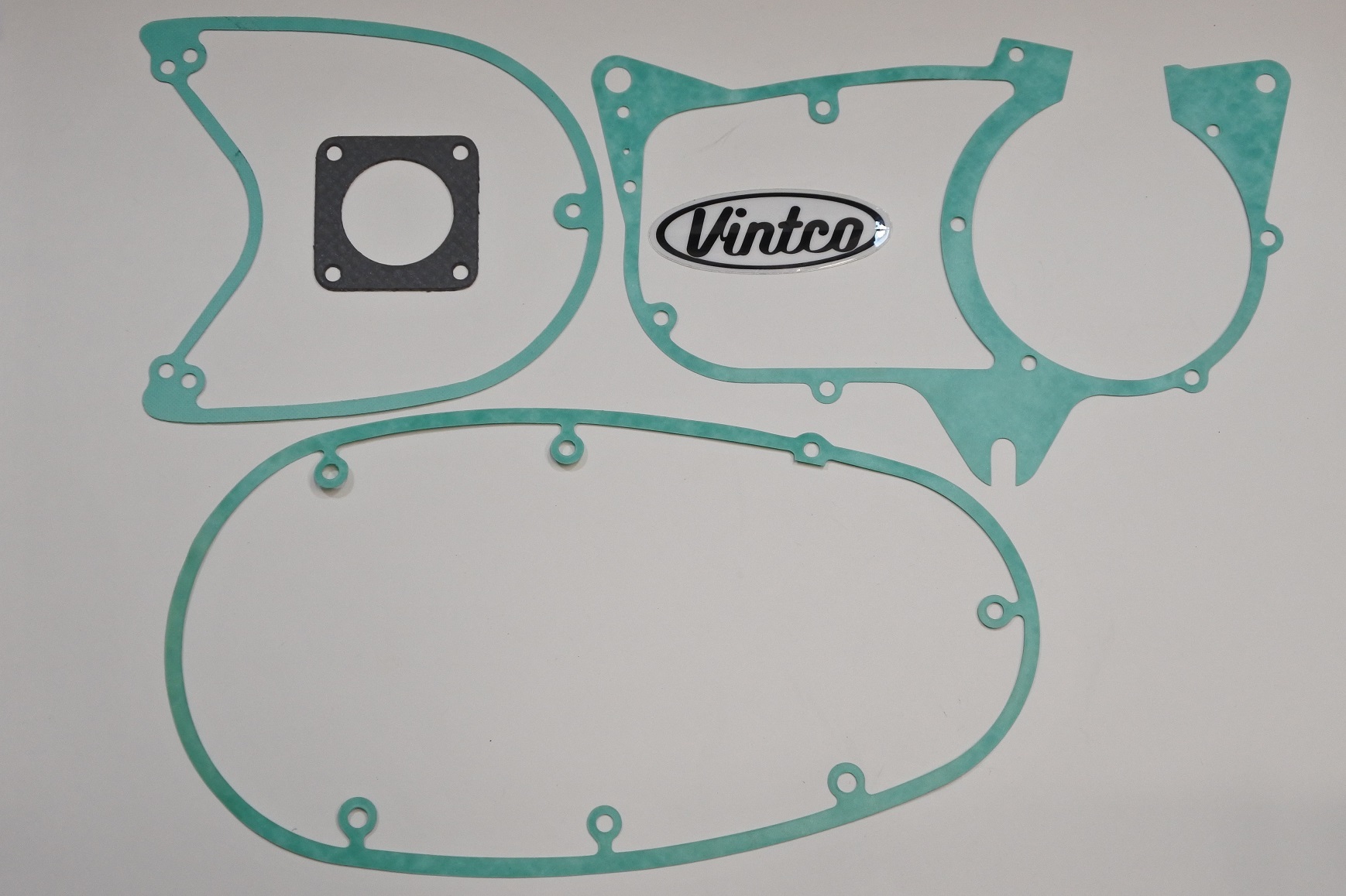 ENGINE GASKET KIT 72-74 MAICO MX 250 400 440 VINTCO KEG022 image 1