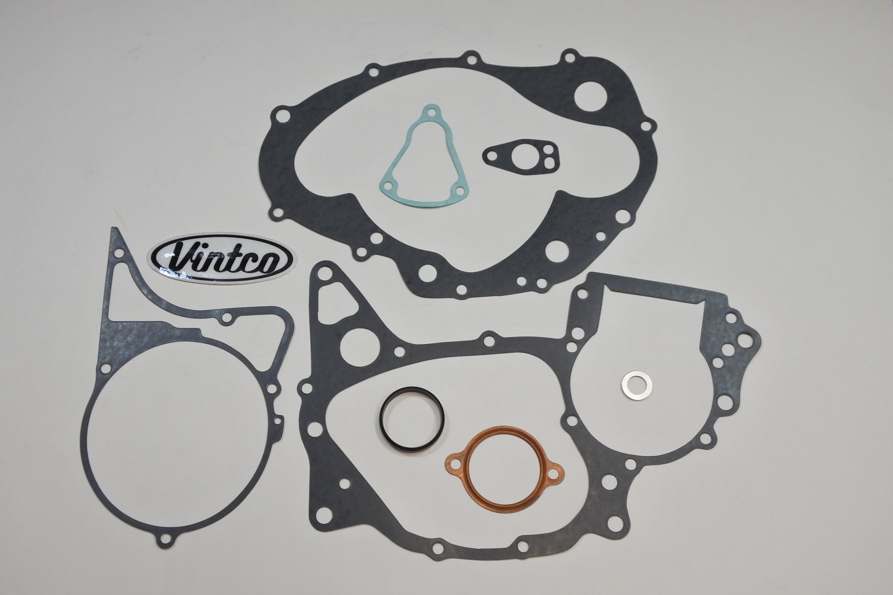 ENGINE GASKET KIT 74-76 HONDA MT 125 VINTCO KEG027 image 1