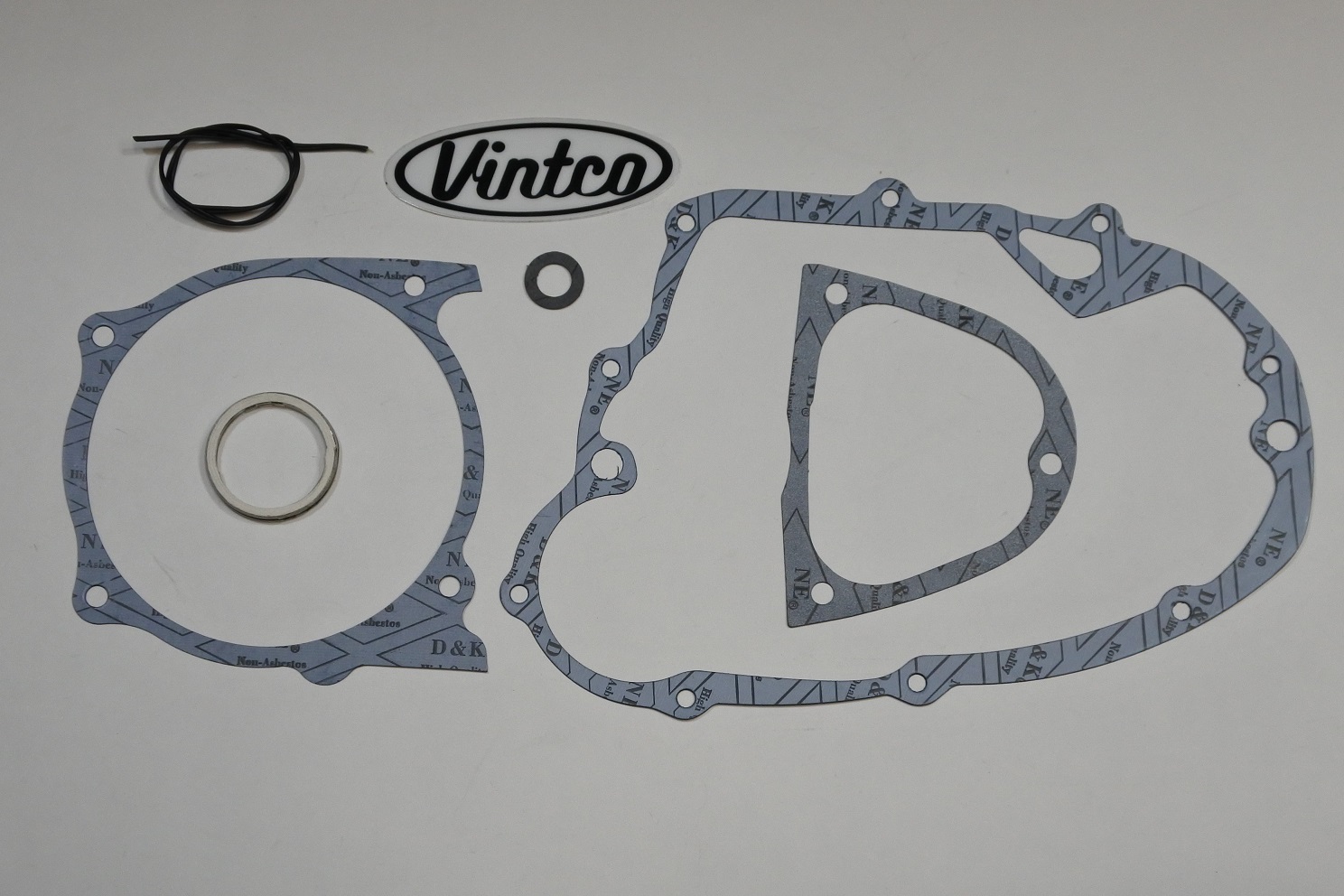ENGINE GASKET KIT 74-75 YAMAHA YZ 125 VINTCO KEG030 thumbnail 2
