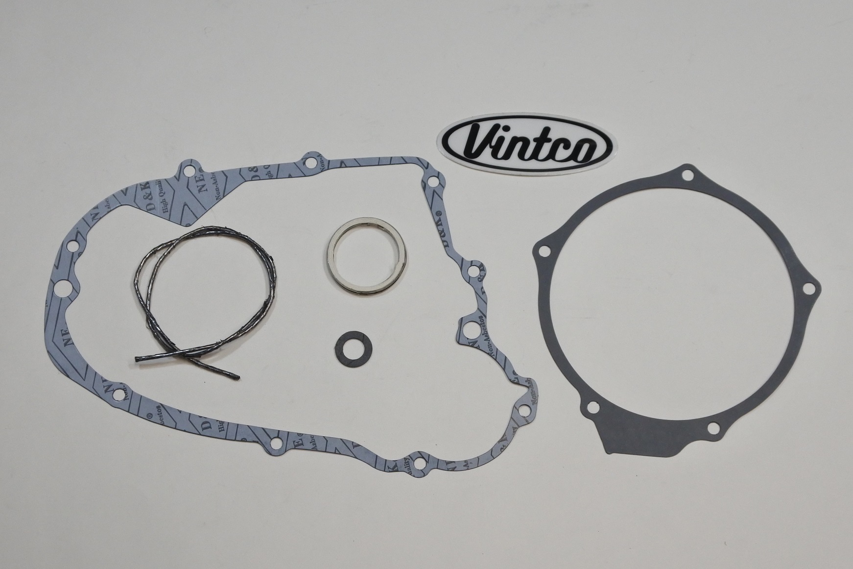 ENGINE GASKET KIT 77-79 YAMAHA IT YZ 100 125 175 VINTCO KEG032 thumbnail 2