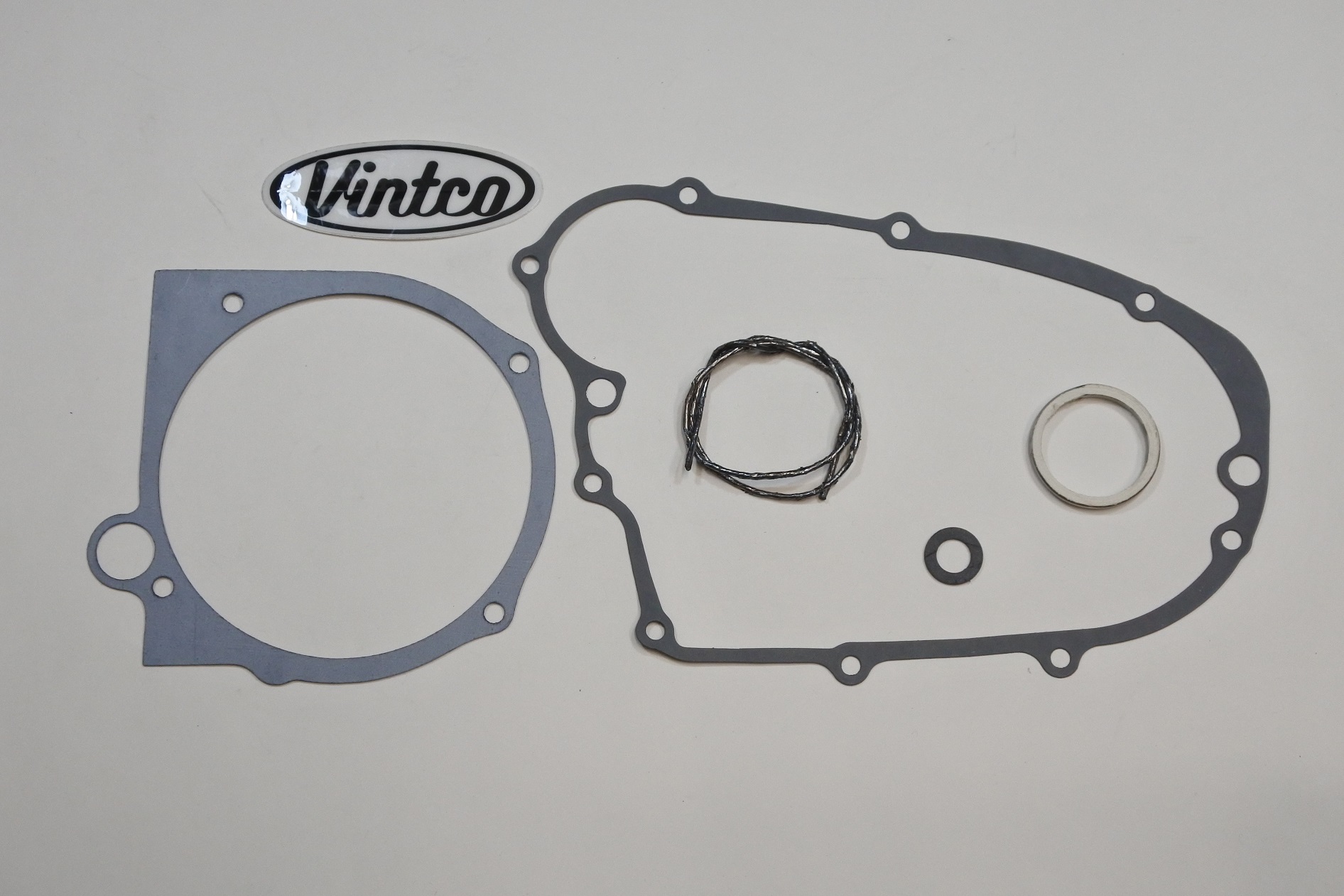 ENGINE GASKET KIT 76-77 YAMAHA YZ 100 125 175 VINTCO KEG036 image 1