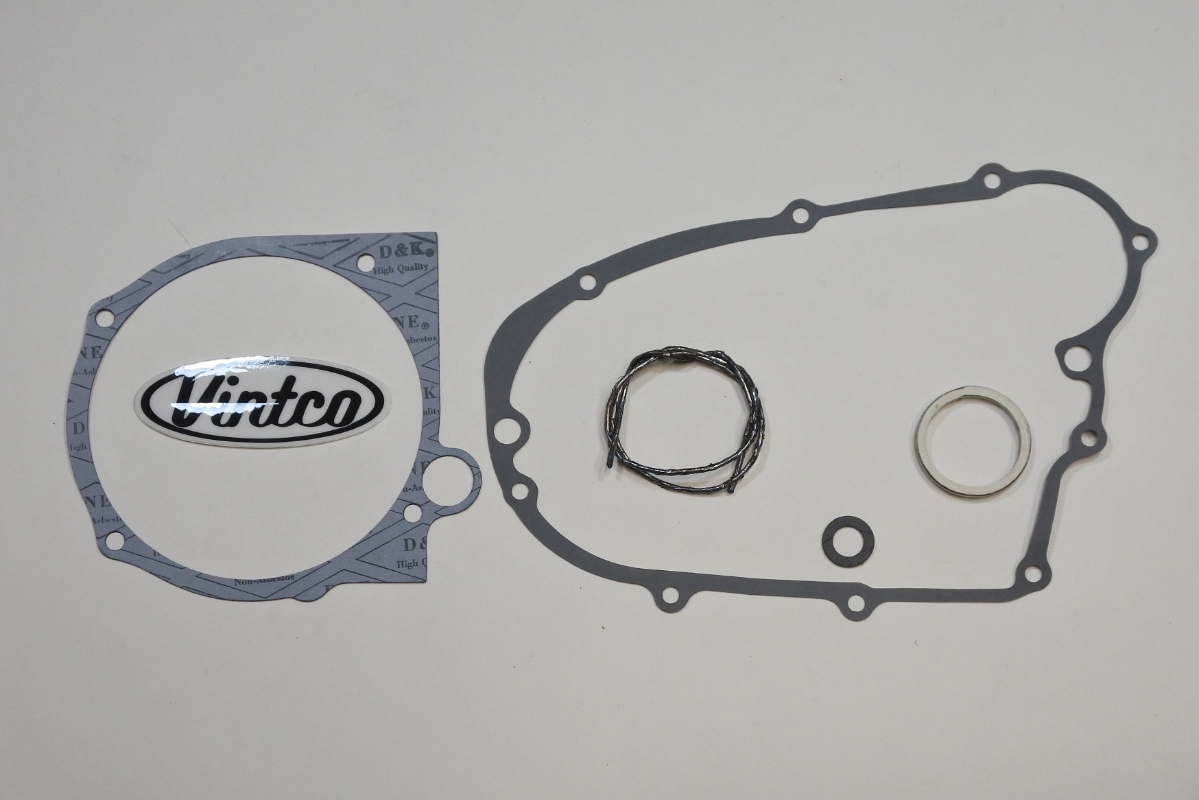 ENGINE GASKET KIT 76-77 YAMAHA YZ 100 125 175 VINTCO KEG036 thumbnail 2
