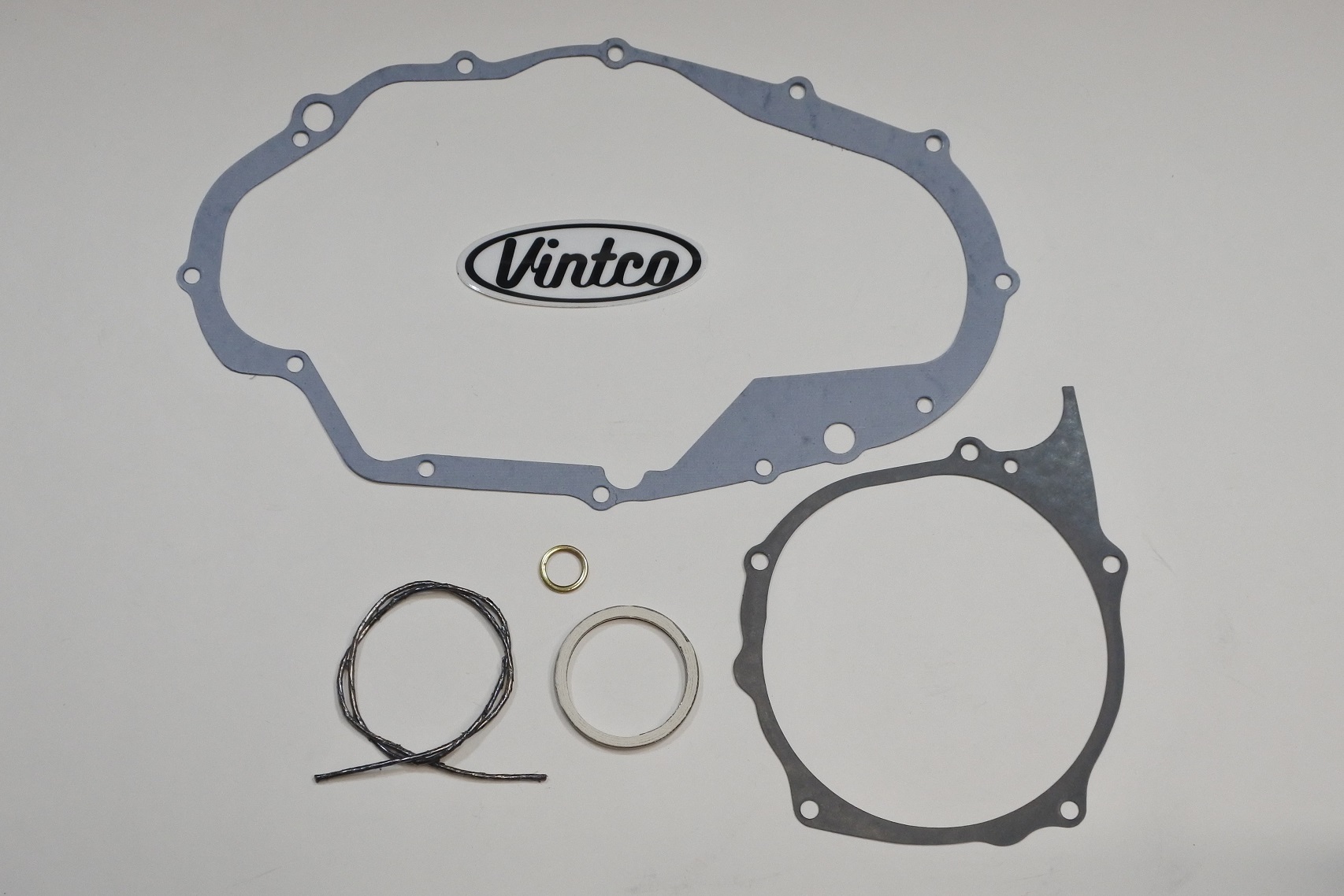 ENGINE GASKET KIT 75-76 YAMAHA YZ IT MX 250 400 VINTCO KEG038 image 1