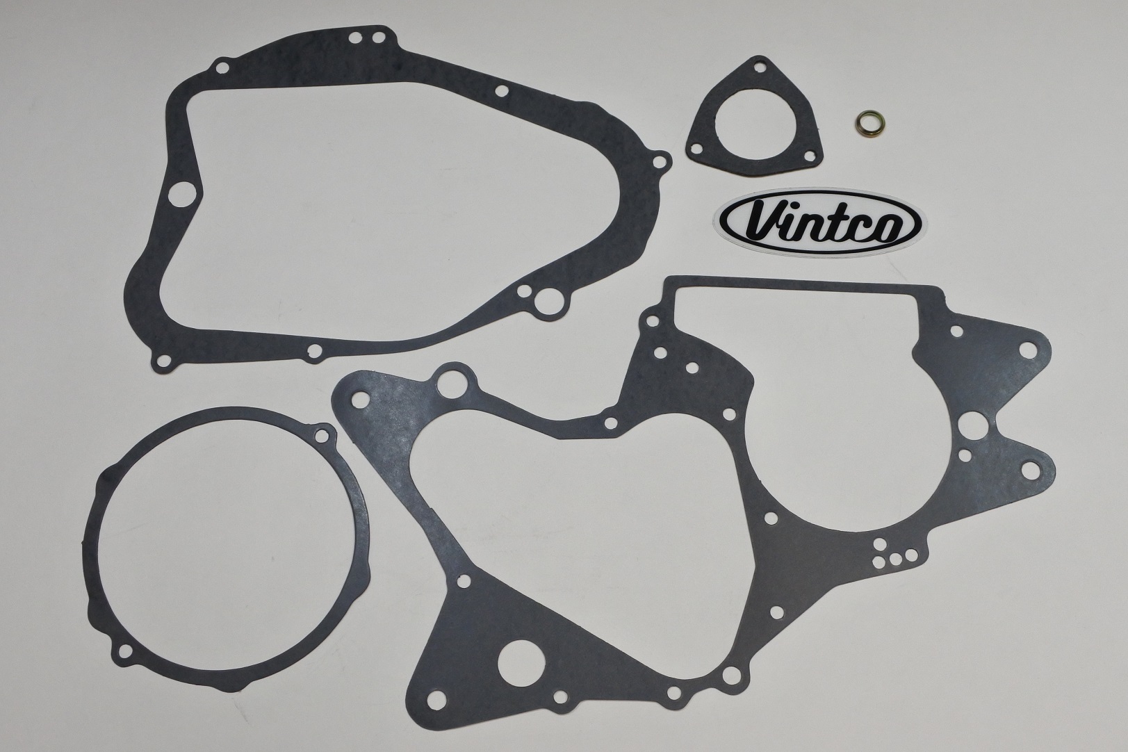 ENGINE GASKET KIT 76-78 SUZUKI RM 100 125 VINTCO KEG051 image 1